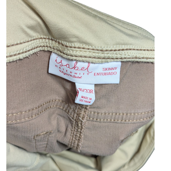 Isabel - Maternity Pants-Crossover Panel-Size 16/33R- 29-inch Inseam - New w/tag - Picture 4 of 7